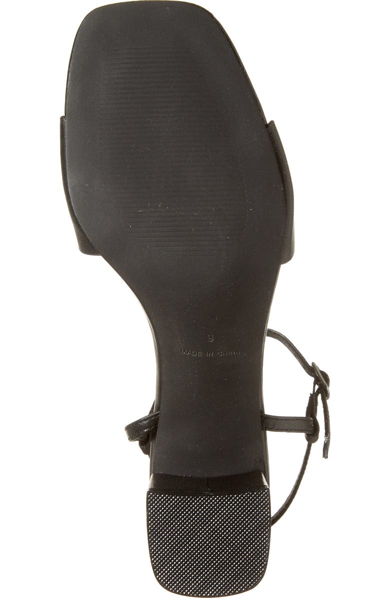 KOKO + PALENKI Sphere Ankle Strap Sandal, Alternate, color, Black Leather