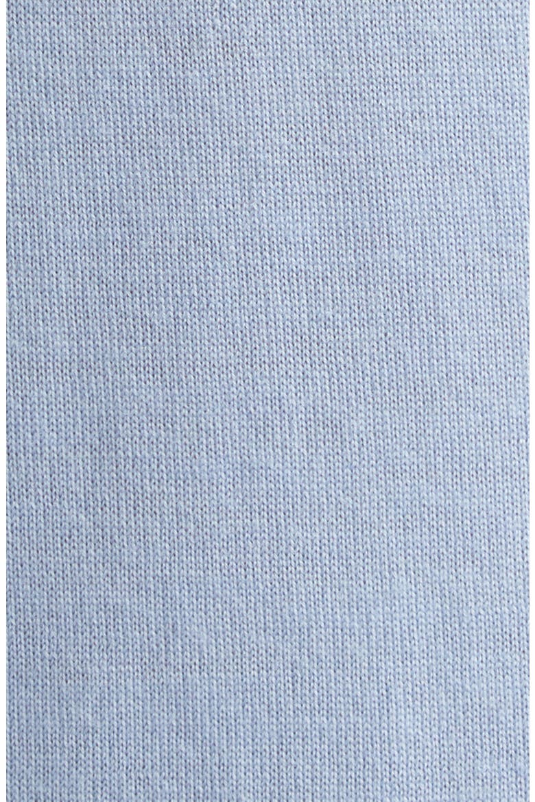 Drape Front Wool Polo Sweater, Alternate, color, BABY BLUE