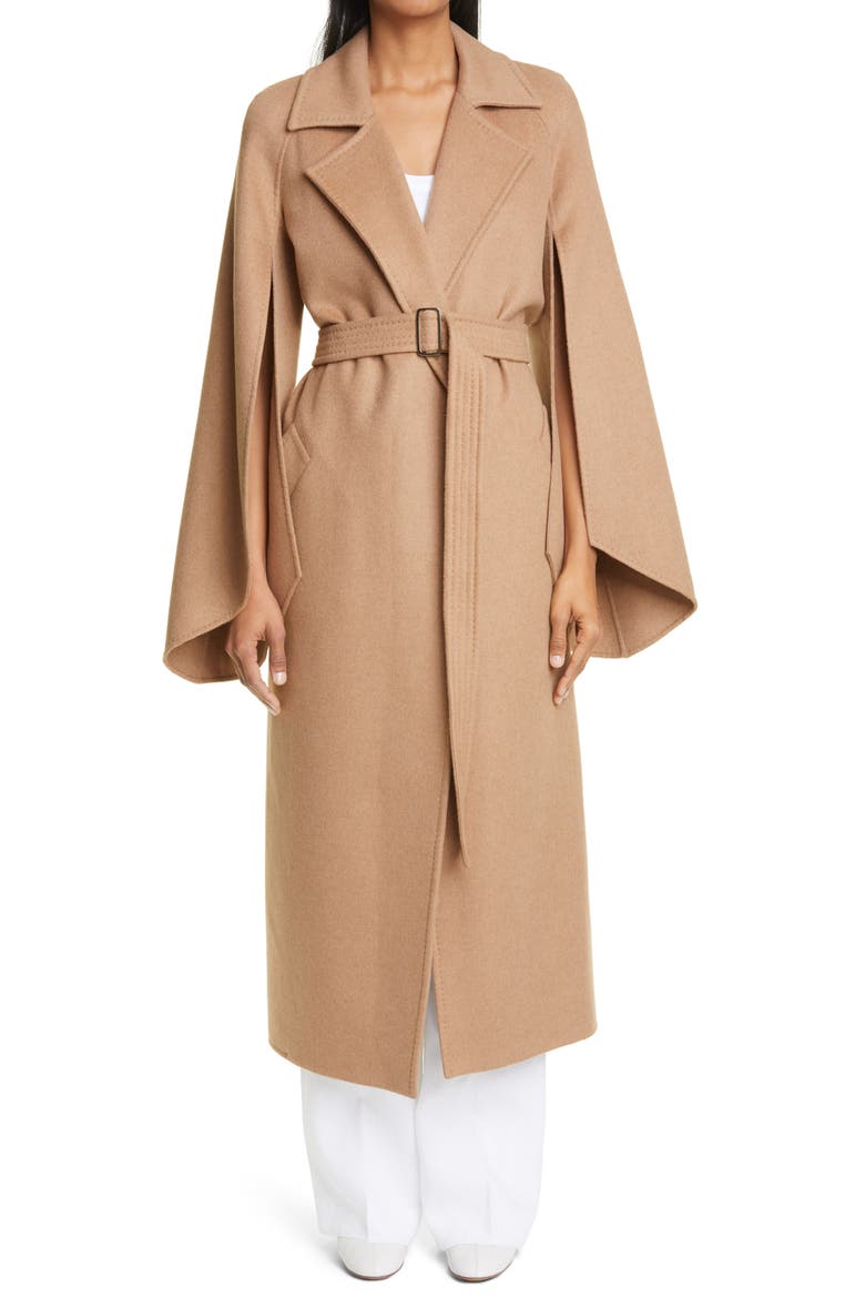 Milano Camel Hair Coat, Main, color, CAMEL