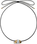 Monica Vinader Antica Gemstone Cord Necklace