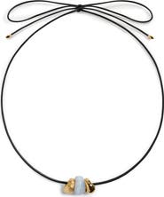Monica Vinader Antica Gemstone Cord Necklace