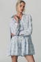 selected Soft Blue Ditsy