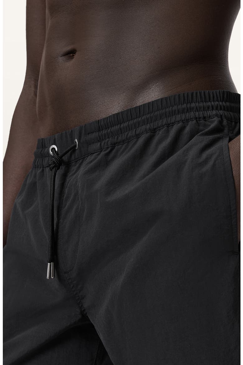 Pier Swim Trunks, Alternate, color, JET BLACK