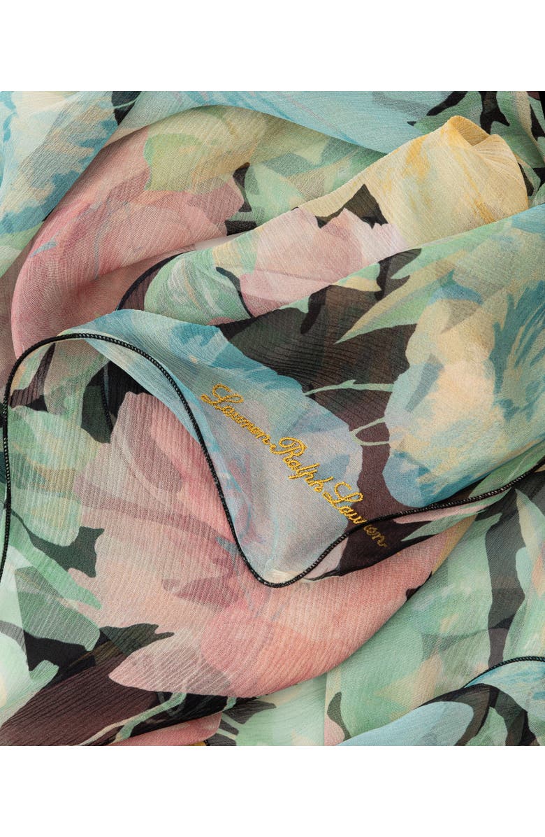 Lauren Ralph Lauren Spring Floral Wavy Wrap, Alternate, color,