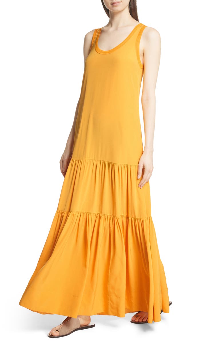Elizabeth and James Hazel Silk Tank Dress, Alternate, color, 