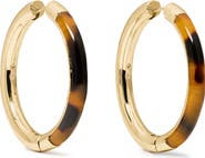 Kate Spade New York mixed hoop earrings