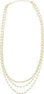 MESHMERISE Mesh & Station Multi-Strand Necklace