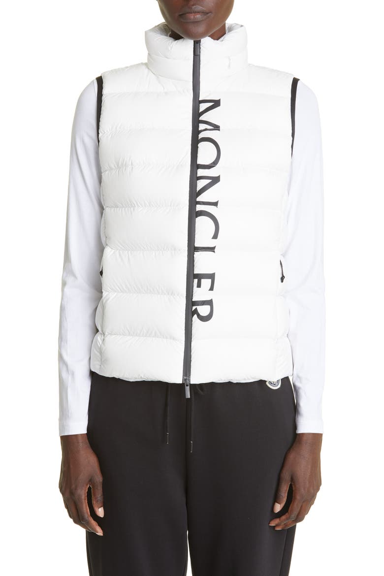 Cenis Down Puffer Vest, Main, color, WHITE
