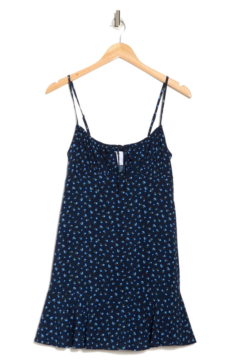 Abound Tie Front Minidress, Alternate, color,