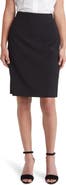 BOSS VIileah Virgin Wool Pencil Skirt