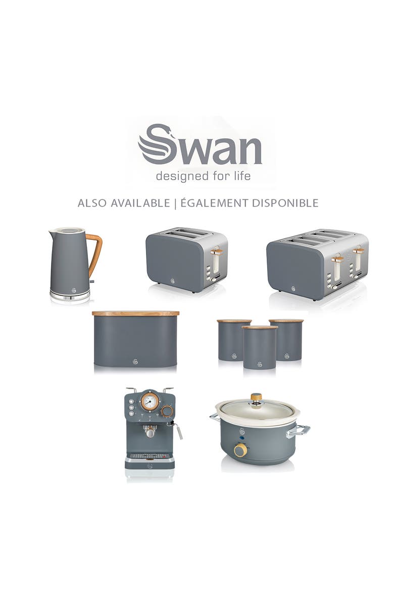 Swan Nordic Pump Espresso Coffee Machine, Alternate, color, Gray