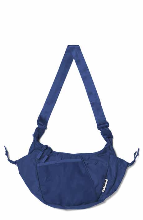 Baboon to the Moon Crescent Crossbody Bag