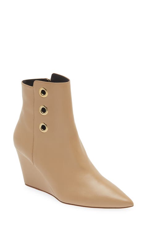 Brie Wedge Heel Bootie (Women)