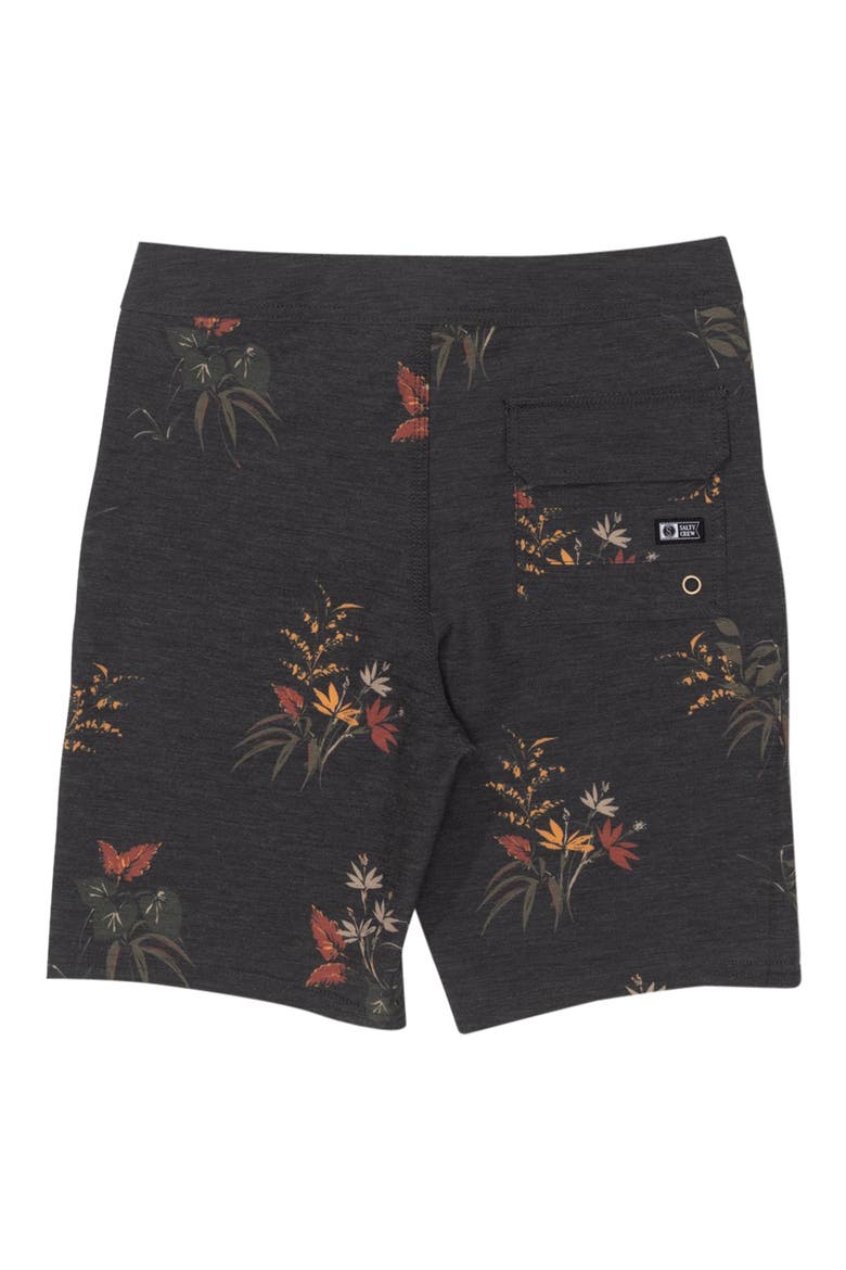 Kids' Crew Board Shorts, Alternate, color, OFF BLACK