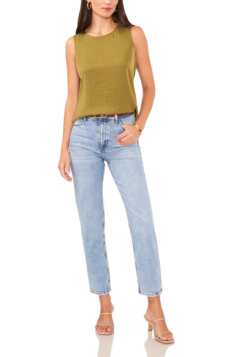 Vince Camuto Sleeveless Satin Top, Alternate, color,