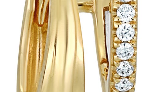 Bony Levy 18k Gold & Diamond Layered Hoop Earrings