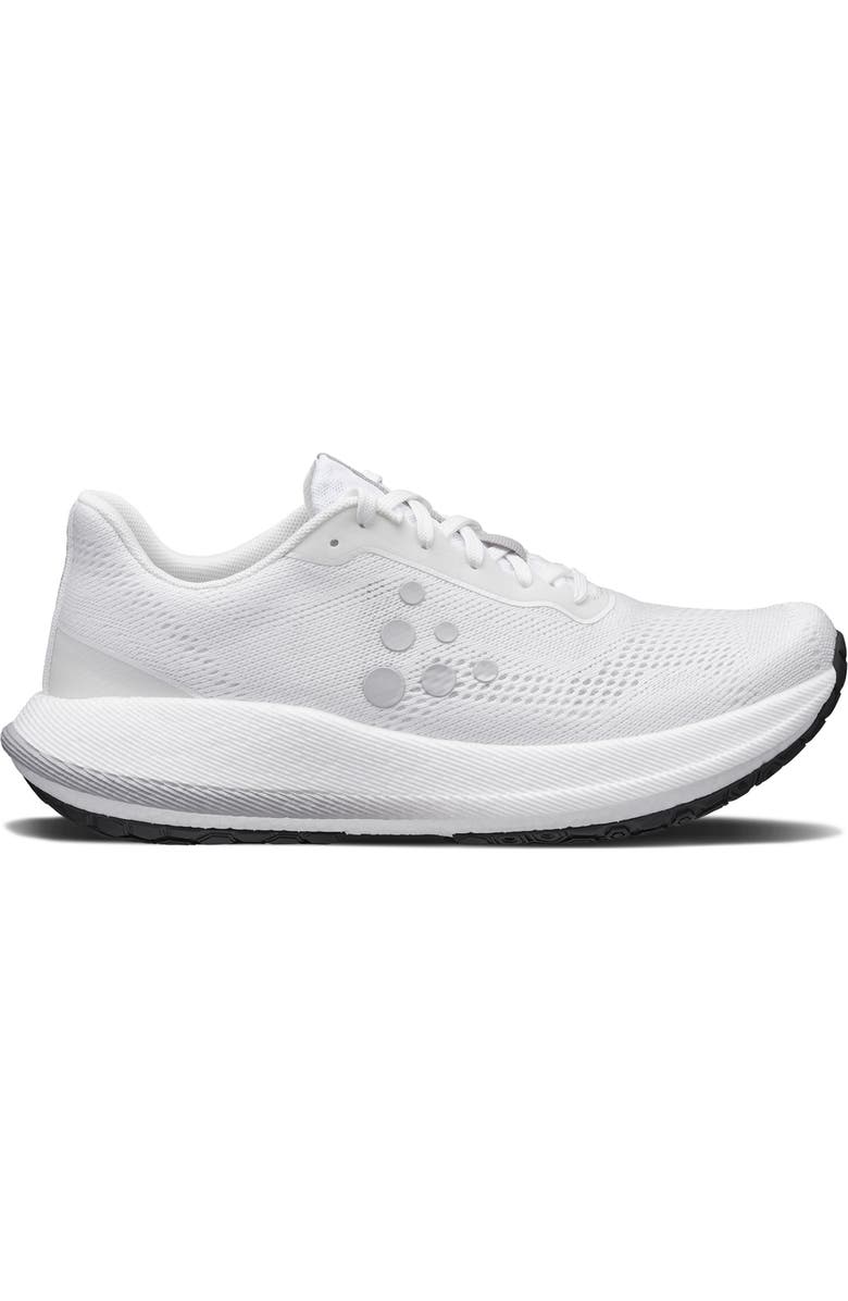 Craft Pacer Low Top Running Shoe, Alternate, color, White