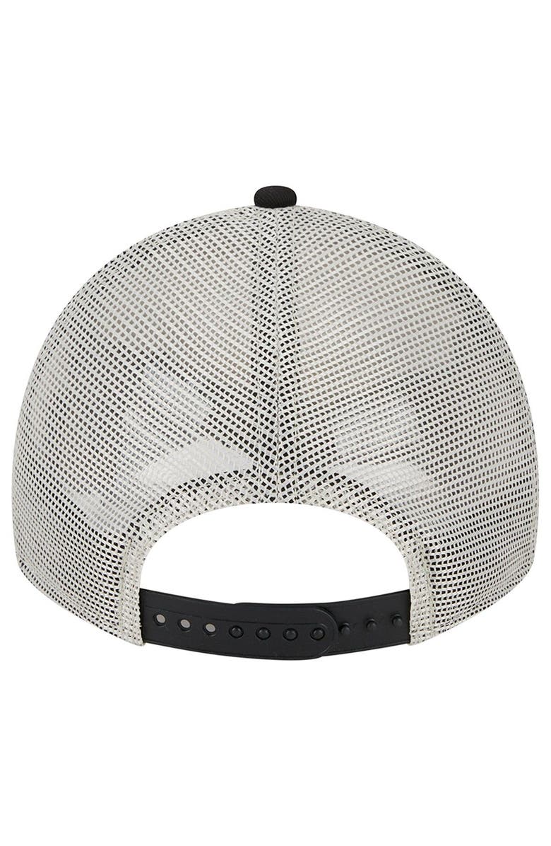 New Era Men's New Era Black Las Vegas Raiders Property Trucker 9TWENTY Adjustable Hat, Alternate, color, Black