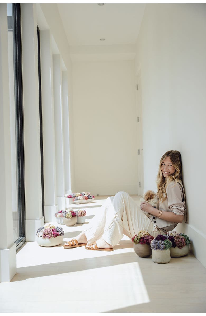 CocoBella Georgina Sedum Arrangement, Alternate, color, Charcoal