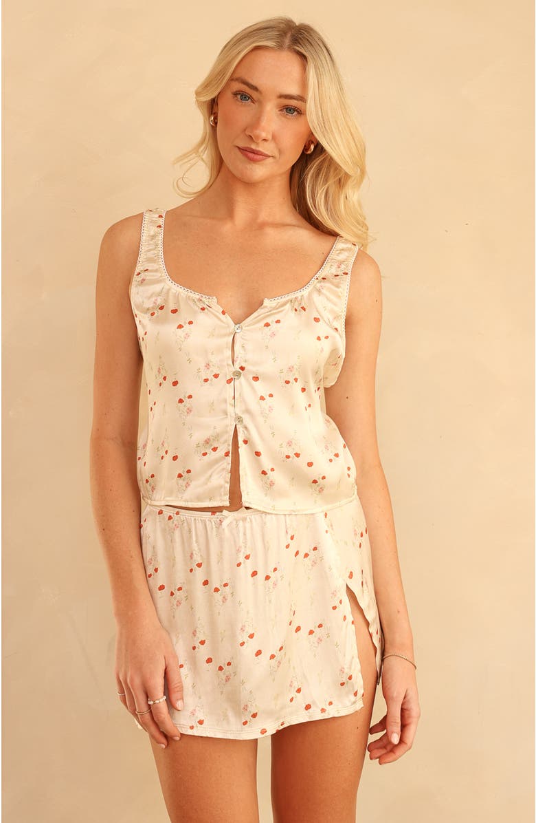 Dippin Daisys Charmed Mini Skirt, Alternate, color, Rosewater