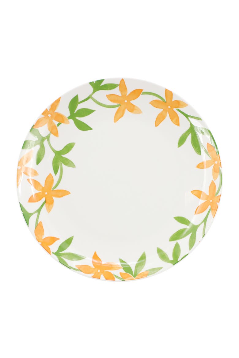 Surrey Hill 12 Piece Round Fine Ceramic Dinnerware Set, Alternate, color, White