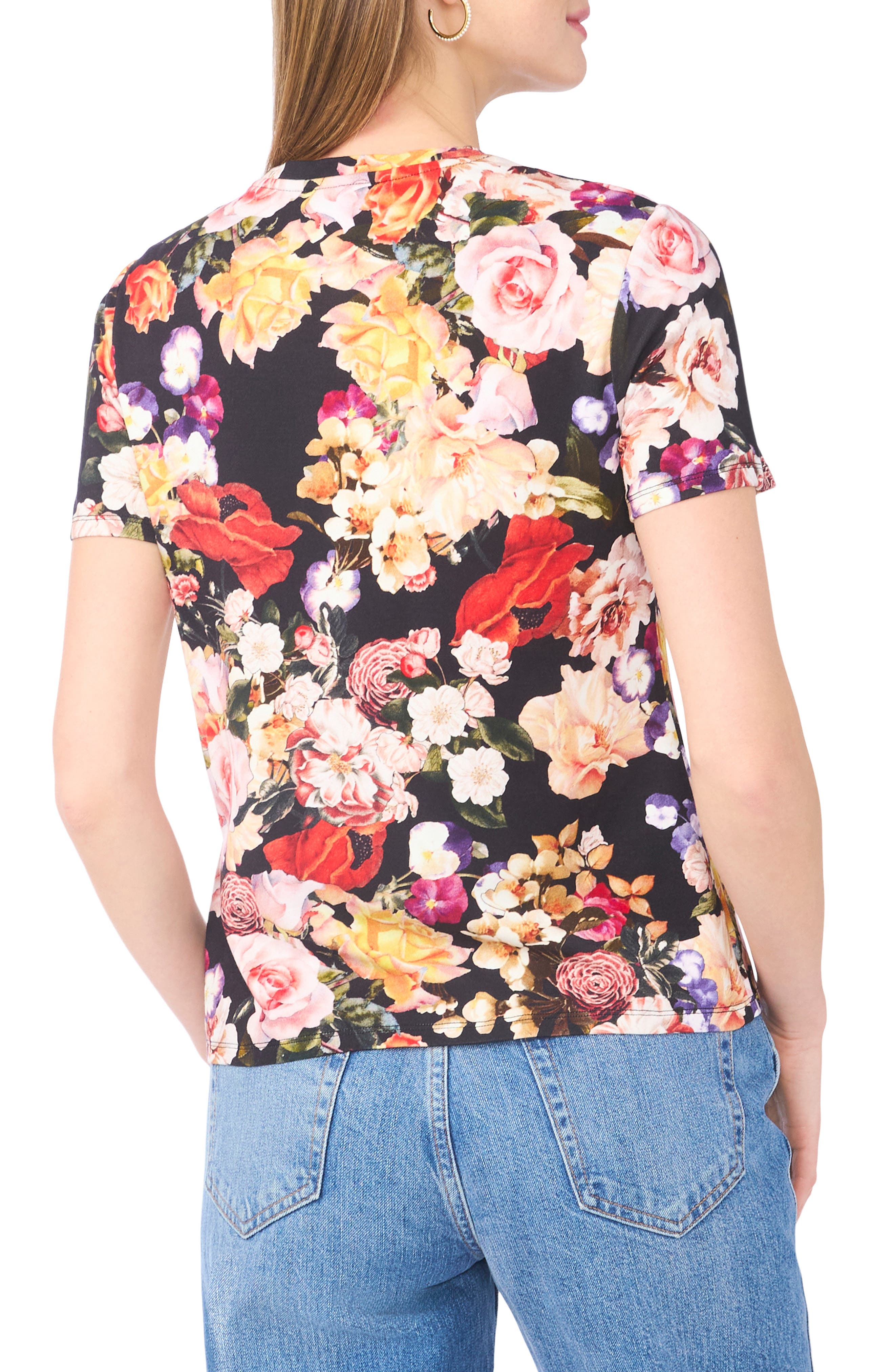 Floral Print T-Shirt - image 2