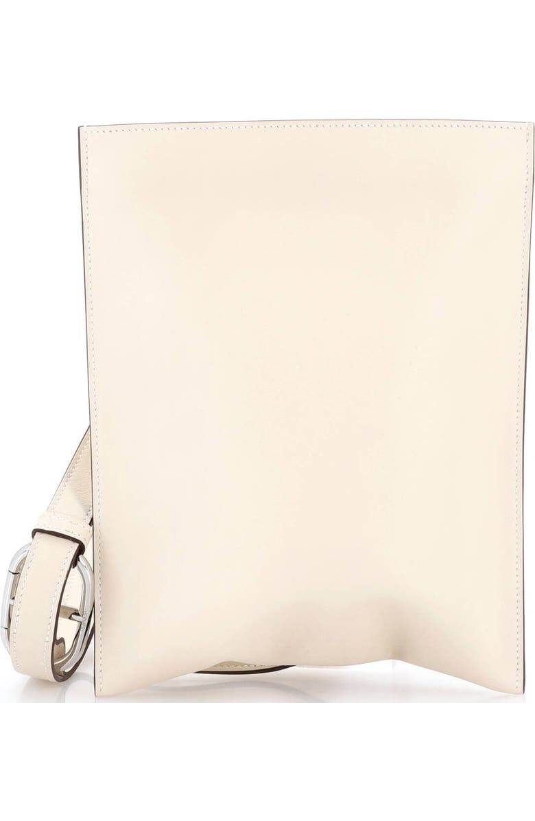 Pre-Owned Hermes Pochenplus Sling Wallet Leather, Main, color, Nata