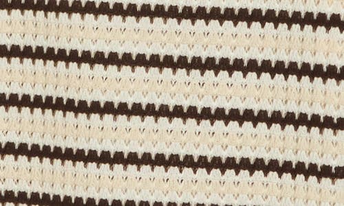 COTTON EMPORIUM COTTON EMPORIUM STRIPE BUTTON DOWN CARDIGAN