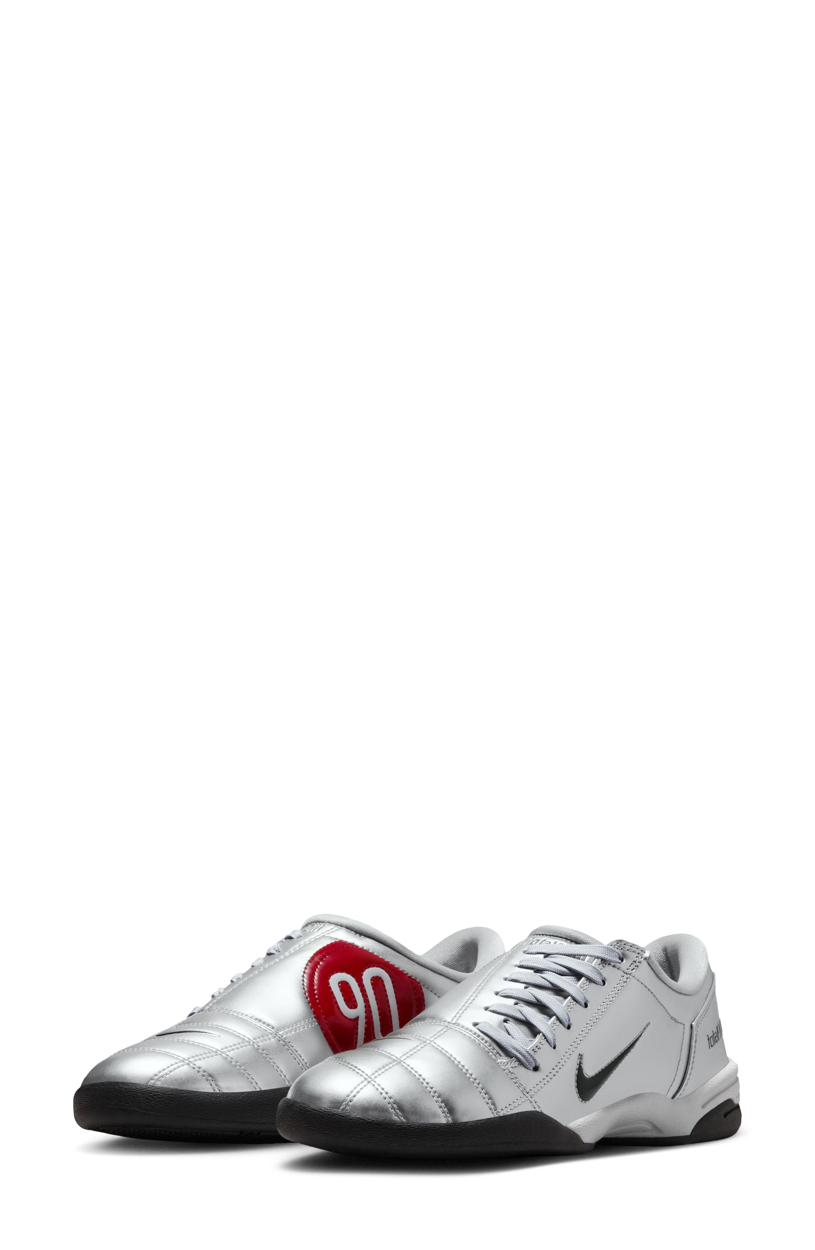 Nike Total 90 Soccer Sneaker, Main, color, 001 M Silv/Black