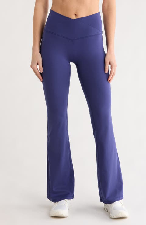 Sophia Crossover Flare Leggings