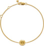 Monica Vinader Bezel Birthstone Station Bracelet