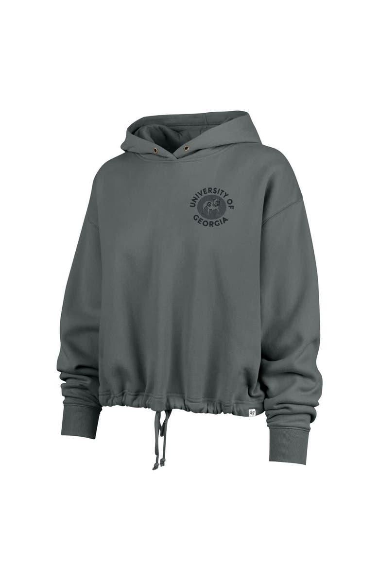 '47 Women's '47 Gray Georgia Bulldogs Luminance Dot Venice Pullover Hoodie, Alternate, color, Gray