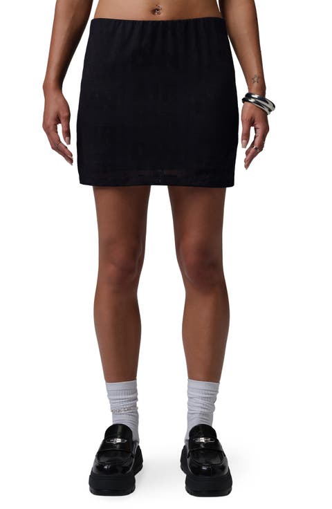 Flight Open Stitch Knit Skort