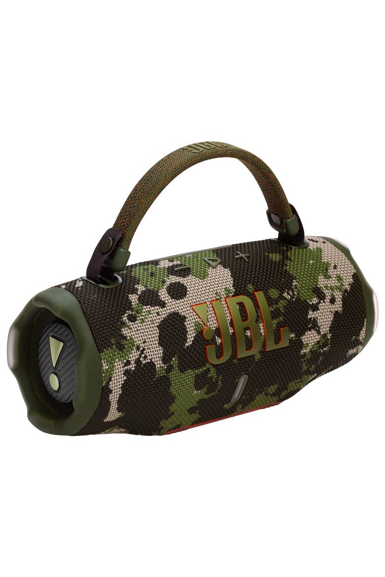 Charge 6 Waterproof Bluetooth Speaker, Main, color, Green Multicolor