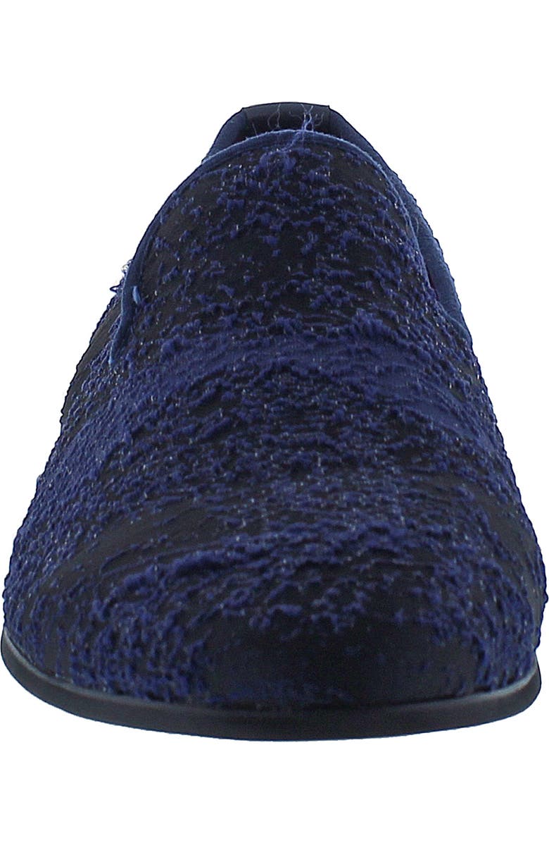 Robert Graham Aizome Smoking Slipper, Alternate, color, Navy