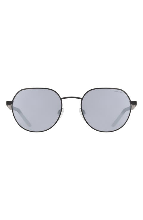 Traveler Trend 52mm Round Sunglasses