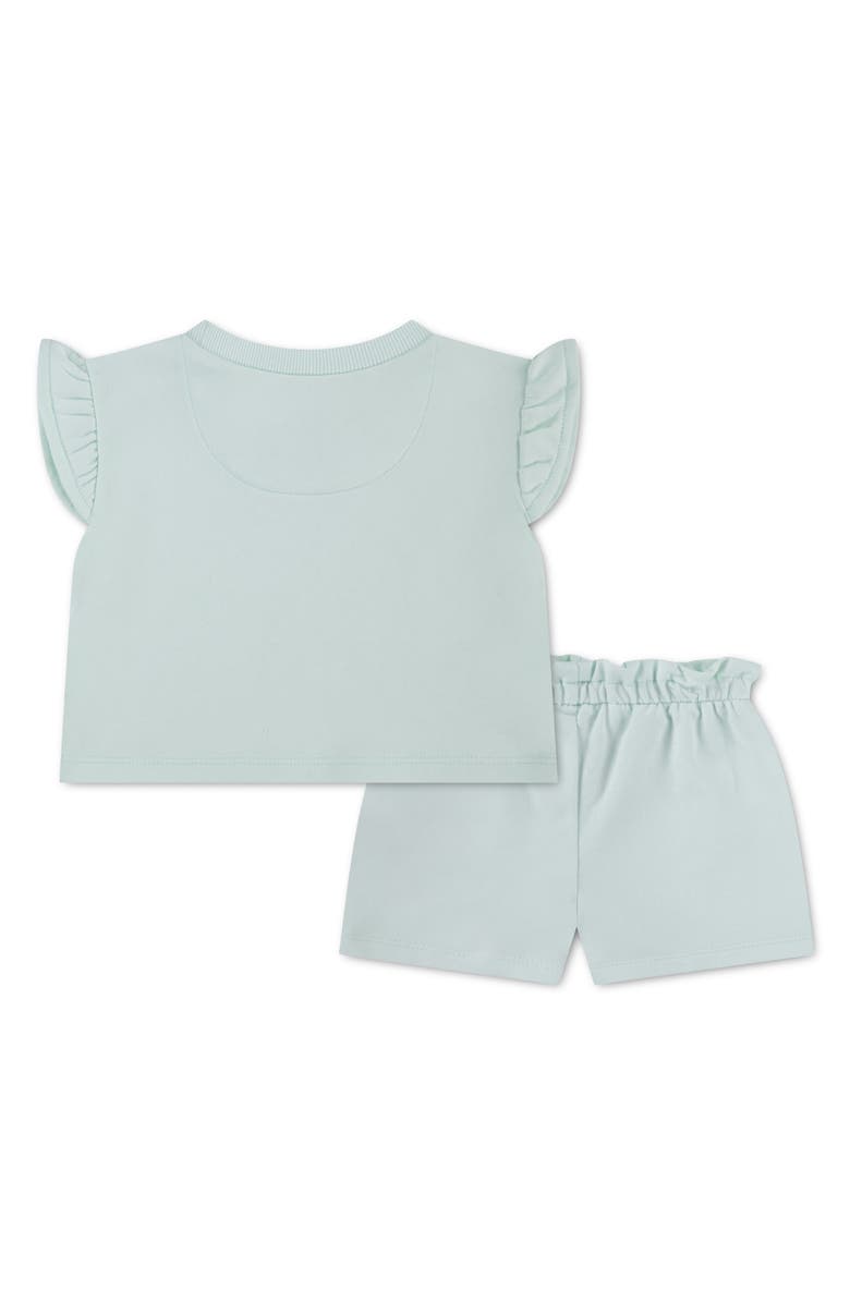 Nike French Terry T-Shirt and Shorts Set, Alternate, color, E8ubarely