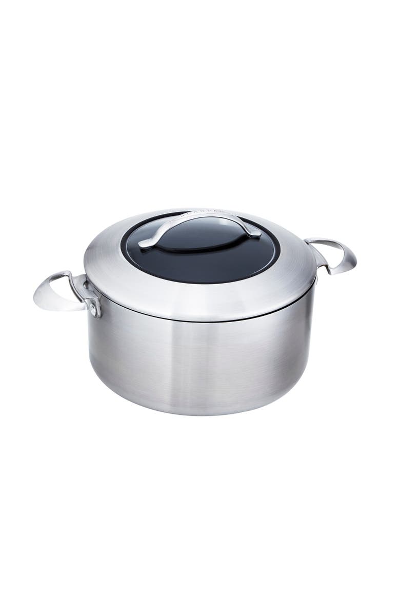 CTX 7.5 Quart Dutch Oven with Lid, Stainless Steel, Main, color, Silver