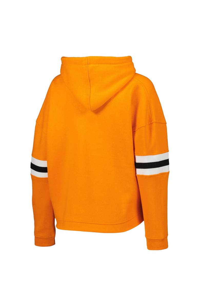 PRESSBOX Women's Pressbox Tennessee Orange Tennessee Volunteers Super Pennant Pullover Hoodie, Alternate, color, 