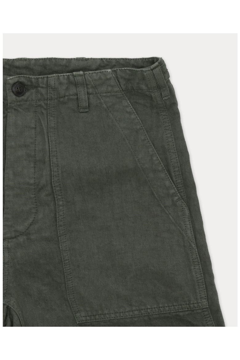Newfatiguetv Fatigue Linen Trousers, Alternate, color, Military Green
