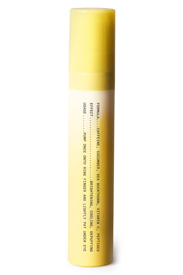 Brightening Under Eye Cream, Alternate, color, YELLOW