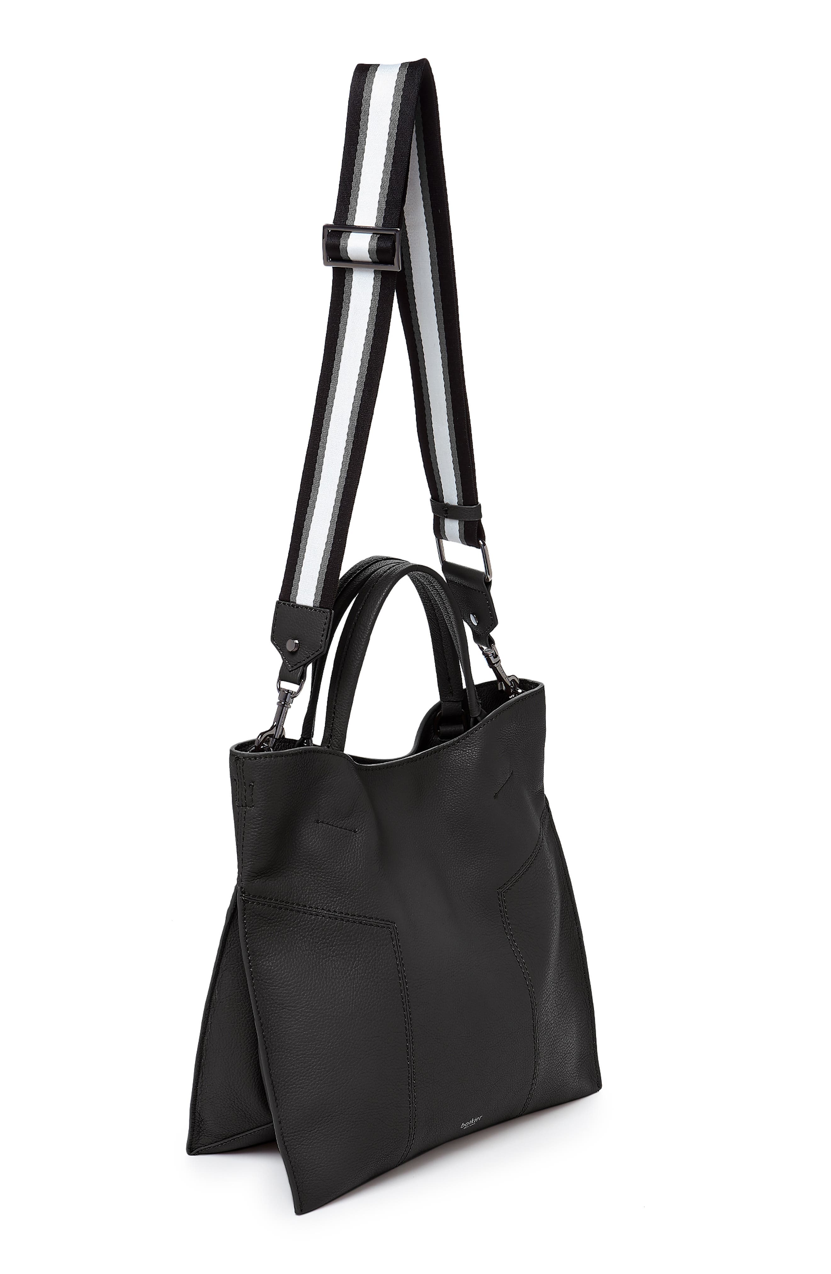 Botkier Trigger Pebbled Leather Satchel, Alternate, color, 