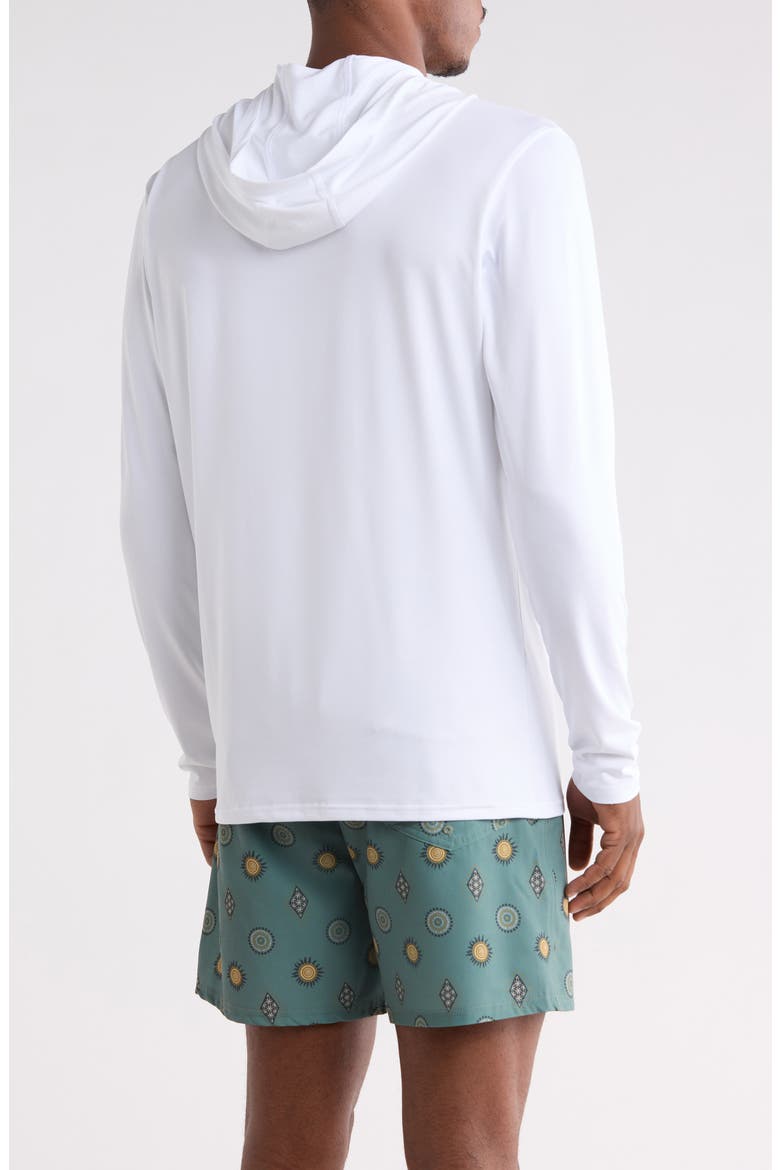 Crawdad Hooded Long Sleeve Graphic T-shirt, Alternate, color, WHITE