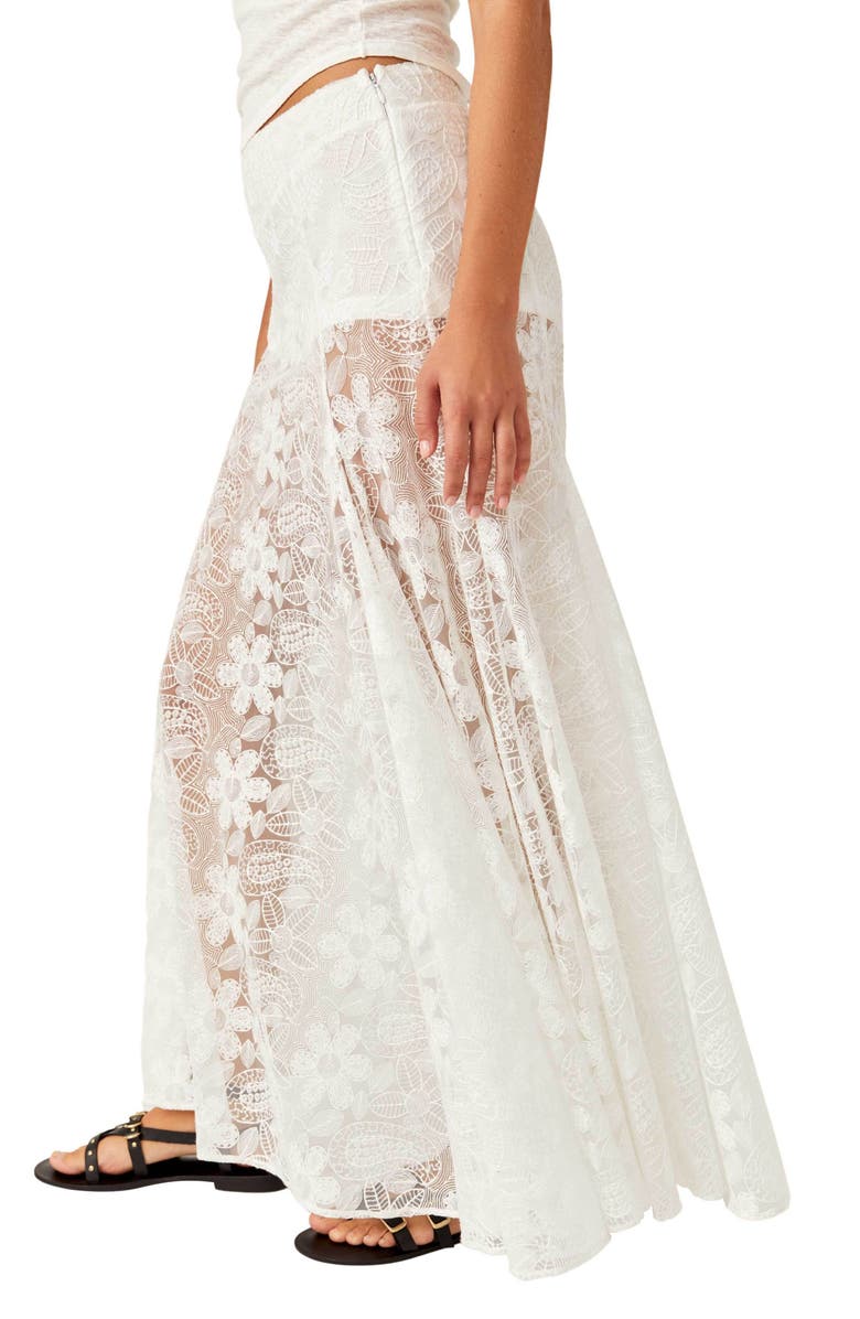 Free People Beat of the Moment Floral Embroidery Maxi Skirt, Alternate, color,