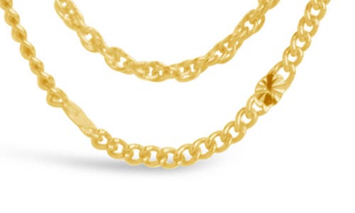 Sterling Forever Lulu Layered Chain Necklace