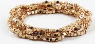 Erin McDermott Jewelry Gold Square Bracelets