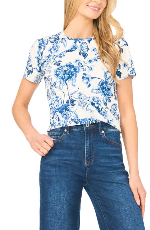 Willow Floral Knit T-Shirt