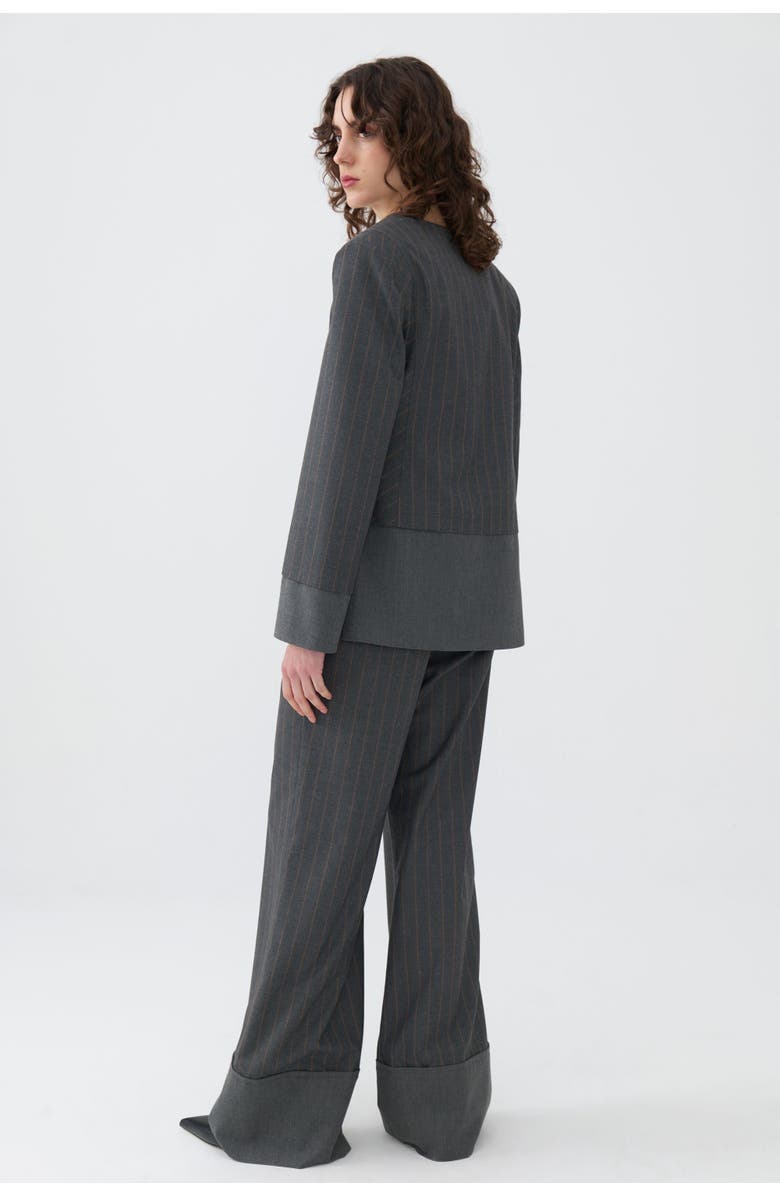 Nocturne Striped Jacket, Alternate, color, 