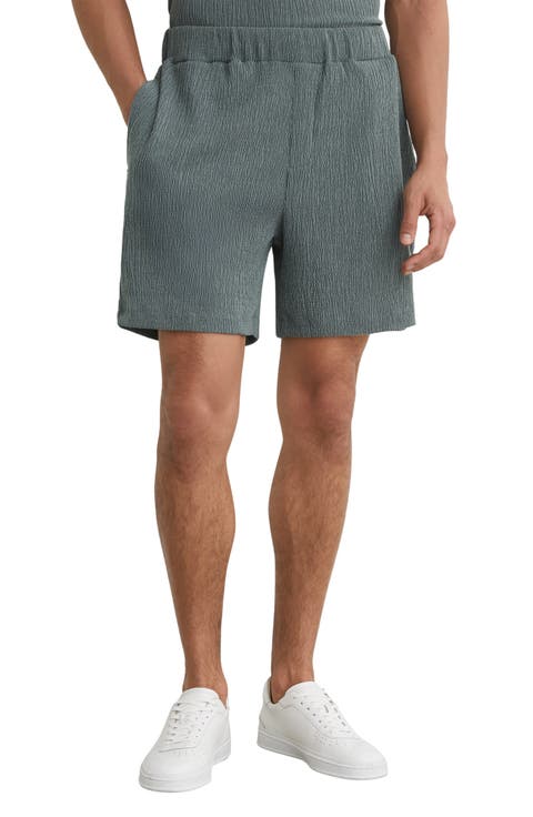 Flint Crepe Drawstring Shorts