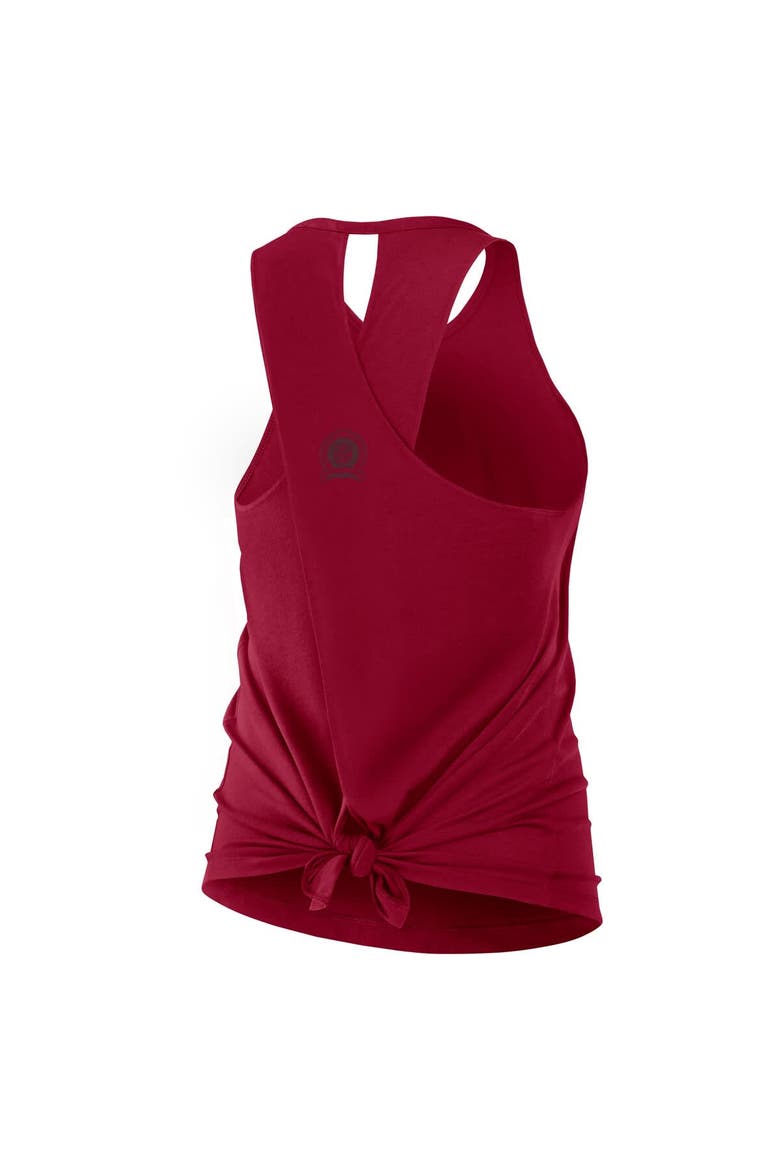 Women's Nike Burgundy Washington Commanders Glory Crisscross Performance Tank Top, Alternate, color, Burgundy